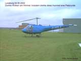 Ein Hubschrauber steht fr Rundflge bereit. Gre: 56,5kB