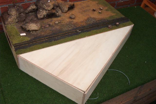 H0 Abzweigmodul 30 Grad 1x50 cm 05
