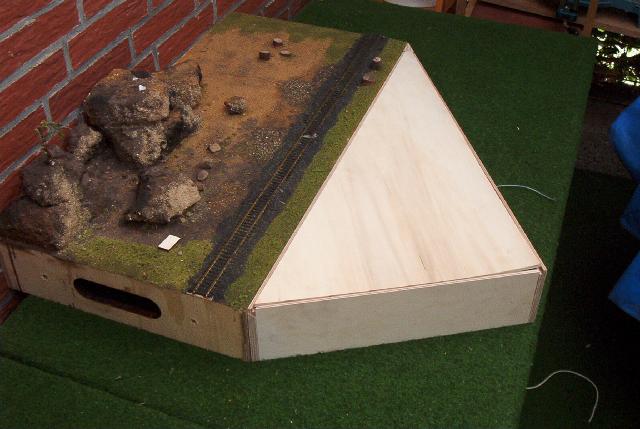 H0 Abzweigmodul 30 Grad 1x50 cm 06